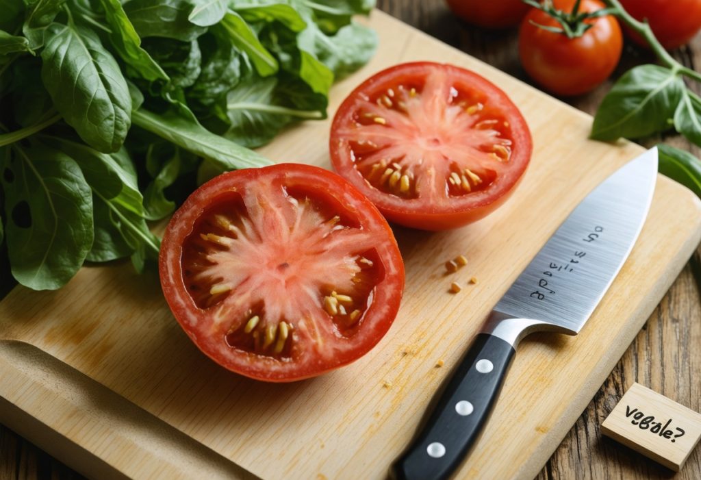 tomate fruit ou legume