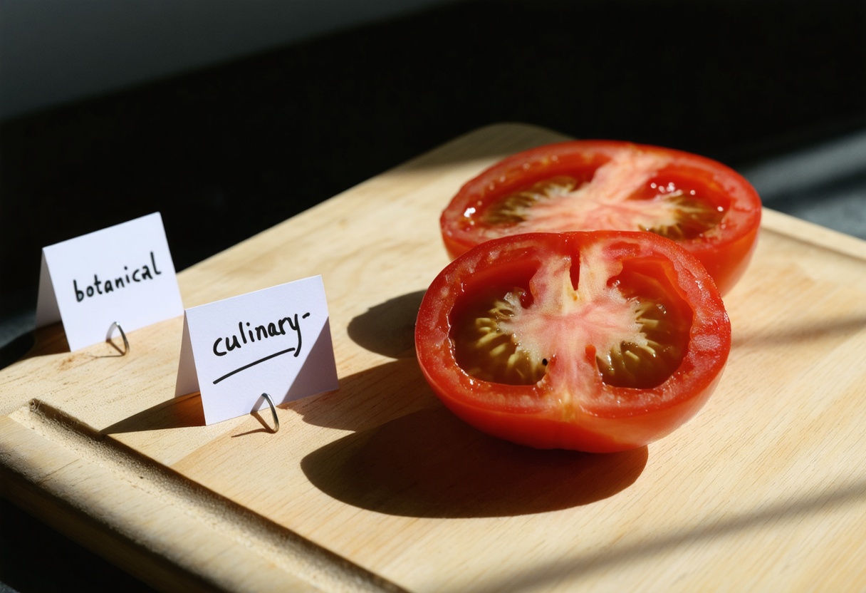 tomate fruit ou legume
