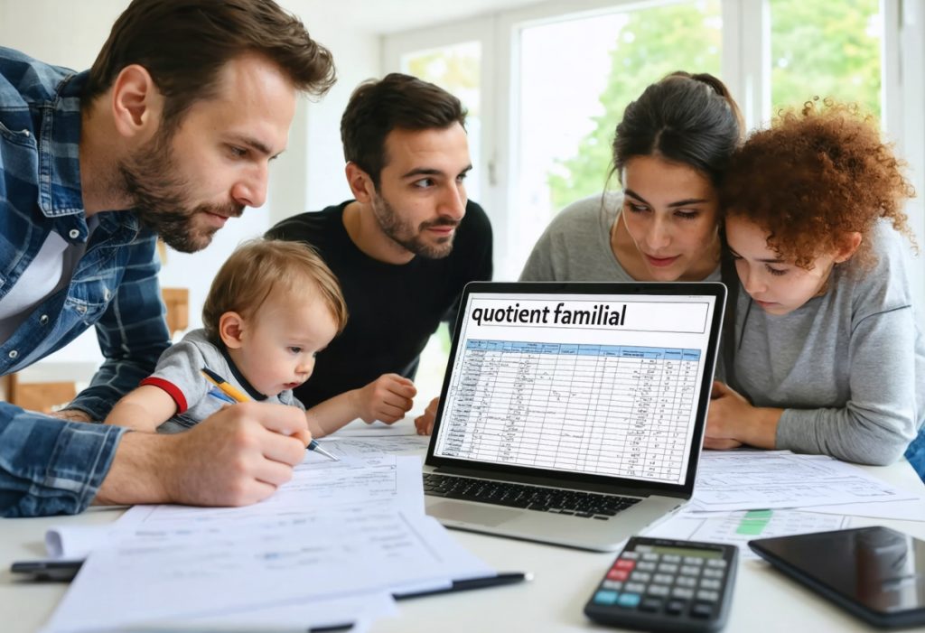 calculer quotient familial