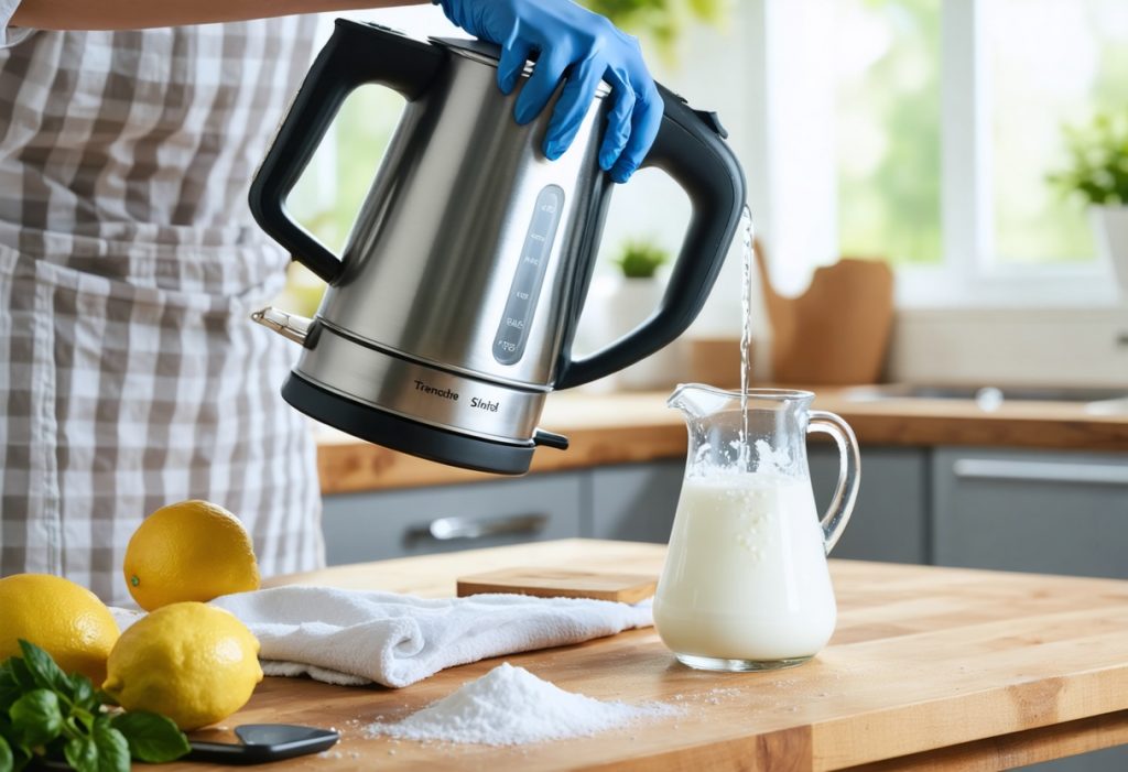 comment detartrer une bouilloire