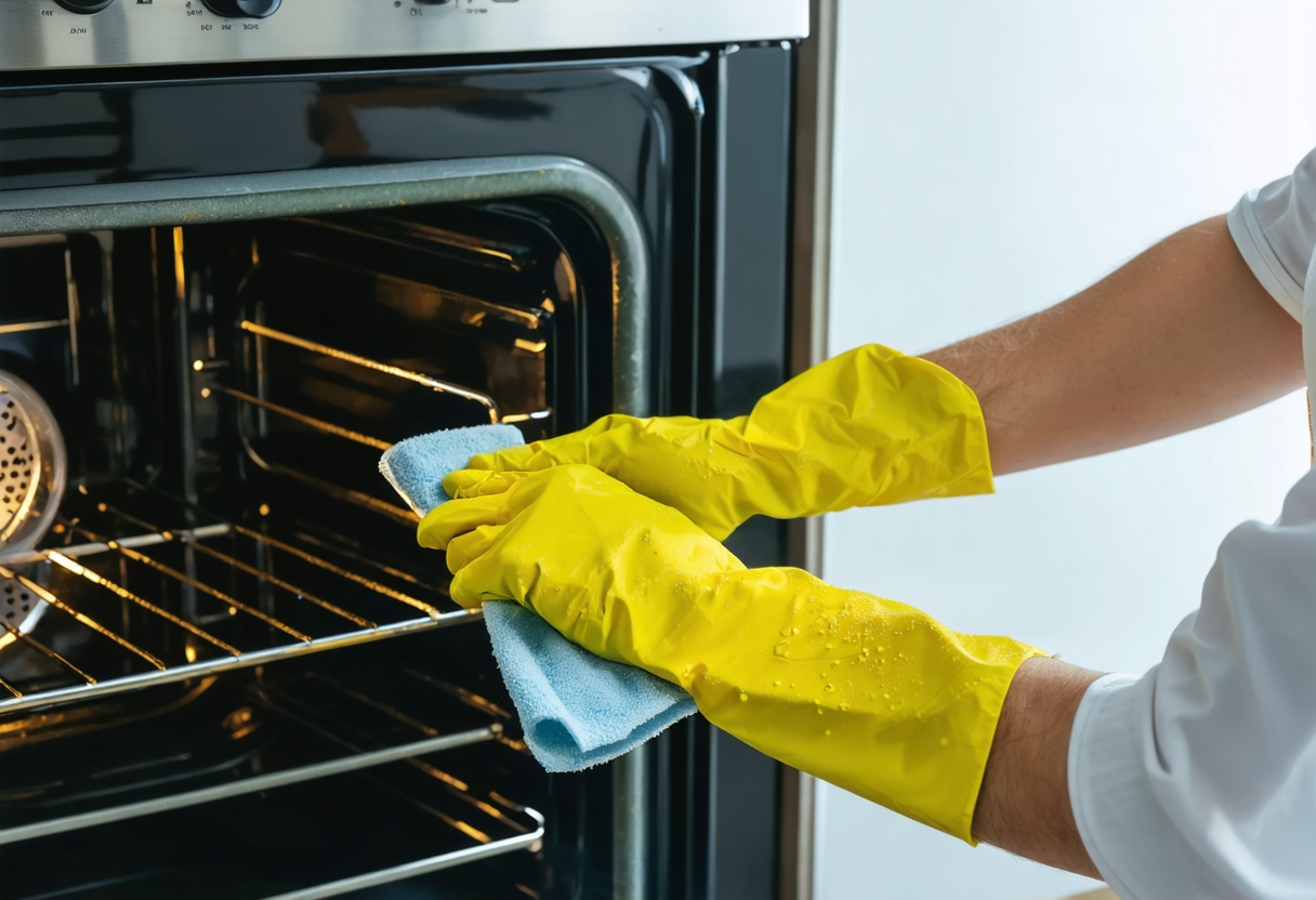 nettoyer vitre four