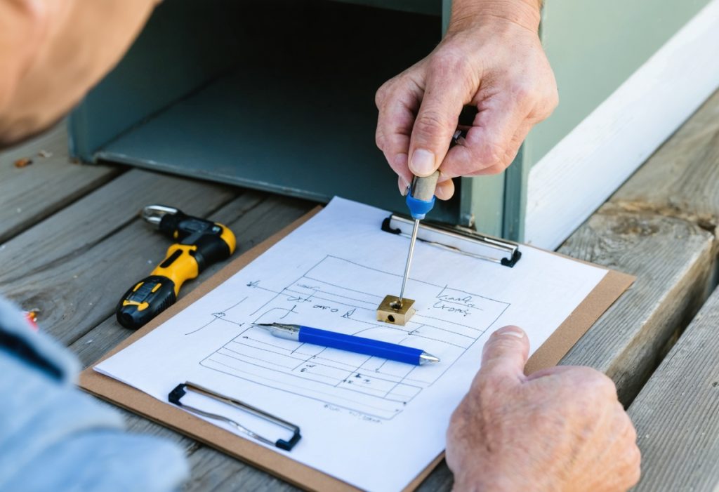 serrure boite aux lettres