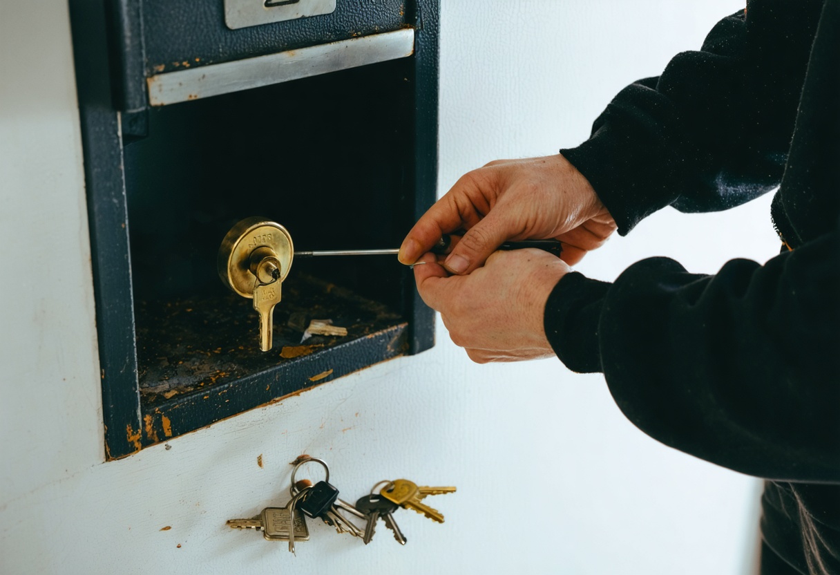 serrure boite aux lettres