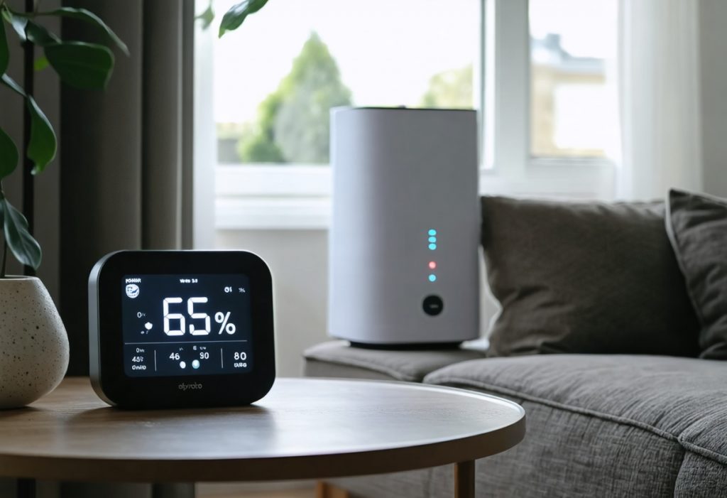 taux d'humidite dans une maison