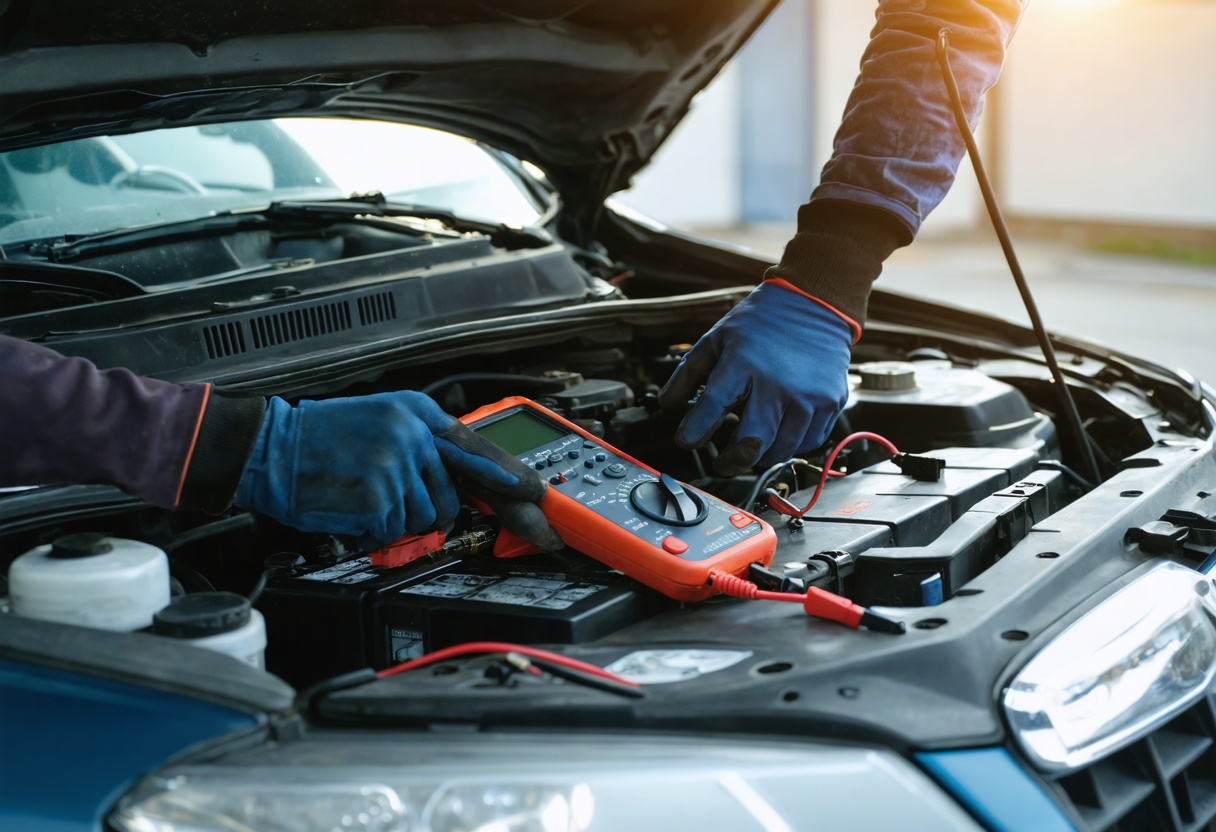 comment tester une batterie de voiture