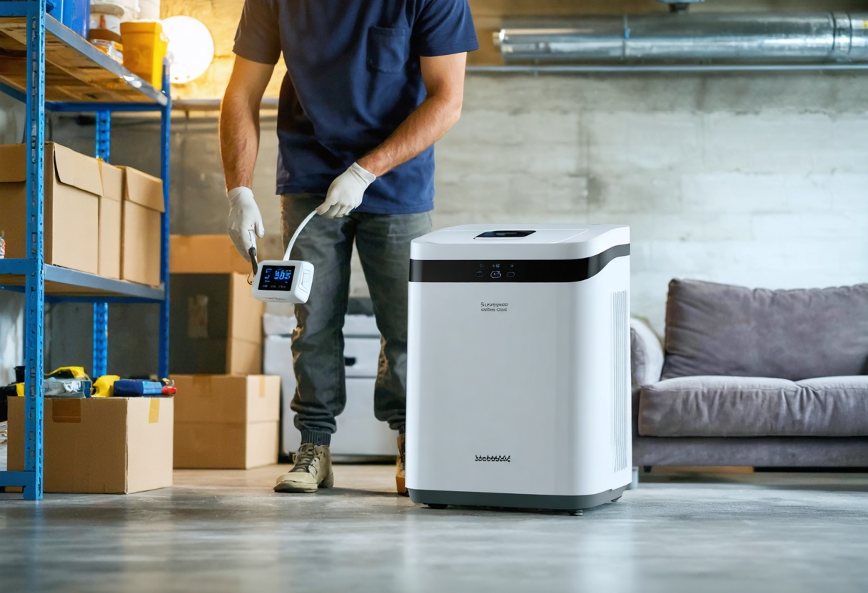 deshumidificateur cave